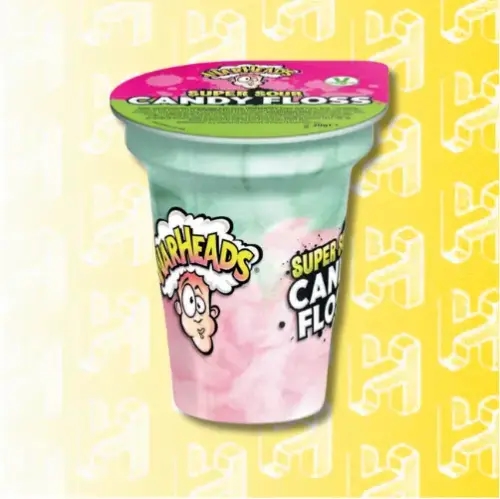 Warheads Super Sour Candy Floss