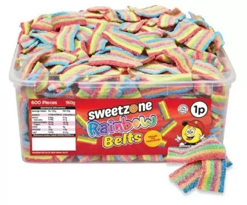 Sweetzone's delicious pick n mix is a popular options for any gathering. Their Rainbow Belts are as popular as any of their other halal pick and mix sweets!