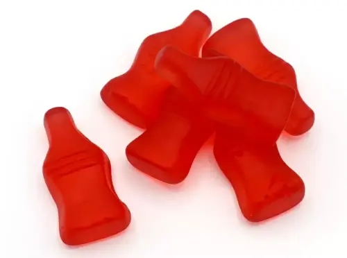 If you're making a fabulous Mother's Day special pick n mix, you can't do it without the Bonds Rhubarb Gin Jelly Bottles!