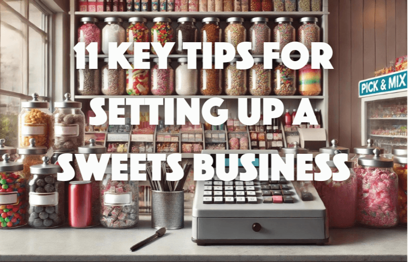 11 tips for setting up a sweets business