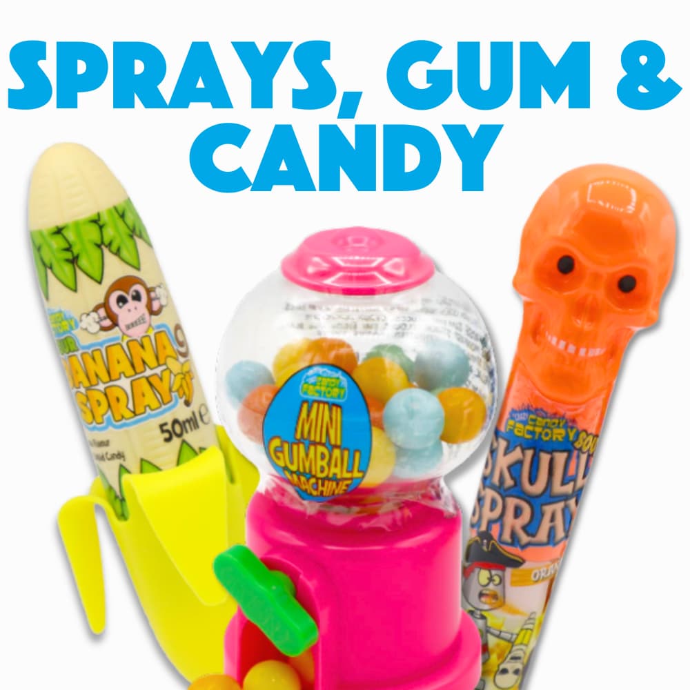Sprays, Gum and Candy CCF