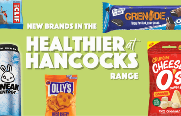 Great New Brands in the Healthier at Hancocks Range