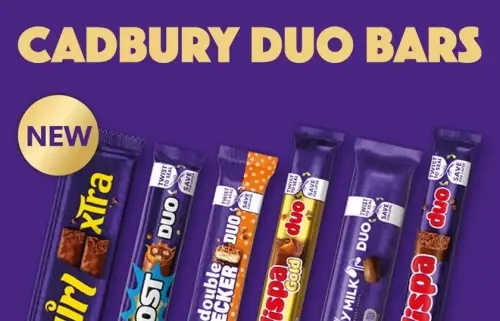 Duo bars are a great way to offer shoppers value and drive unit sales in store.