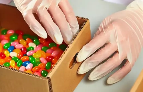 Jelly beans and gloves - blog