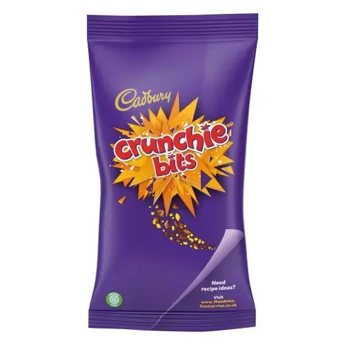 Bags of Cadbury Crunchie Bits are the prefect pancake topping for anyone who loves the famous chcolate bar!