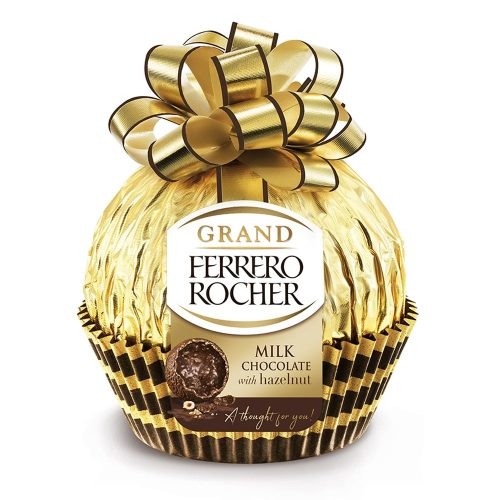 Ferrero Rocher are a treat that has been adored for years! This, as well as the amazing packing, makes the Grand Rocher a barnstorming gift.