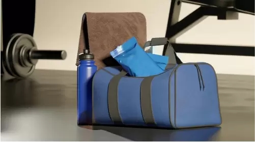 Protein bar gym bag