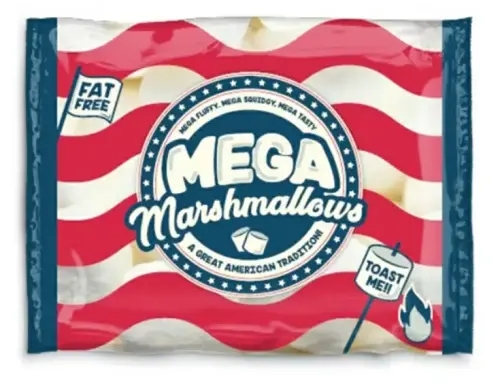 A Mega Marshmallows sweet treat