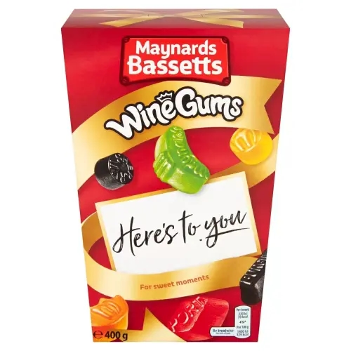Maynards Bassetts Wine Gums Gift Carton