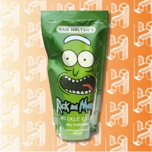 Van Holten-s Pickle Rick pickle on orange