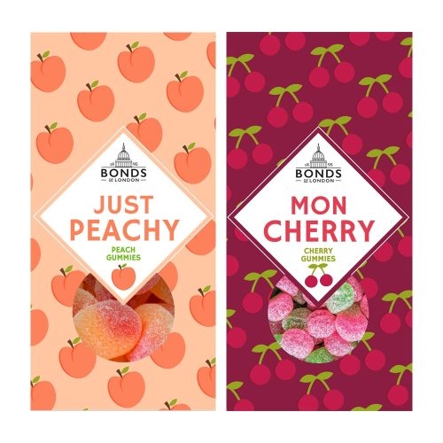 The Just Peachy & Mon Cherry Pun Boxes are a delightful addition to any store.