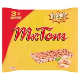 Mr Tom Peanuts in Caramel 3 Pack 120g